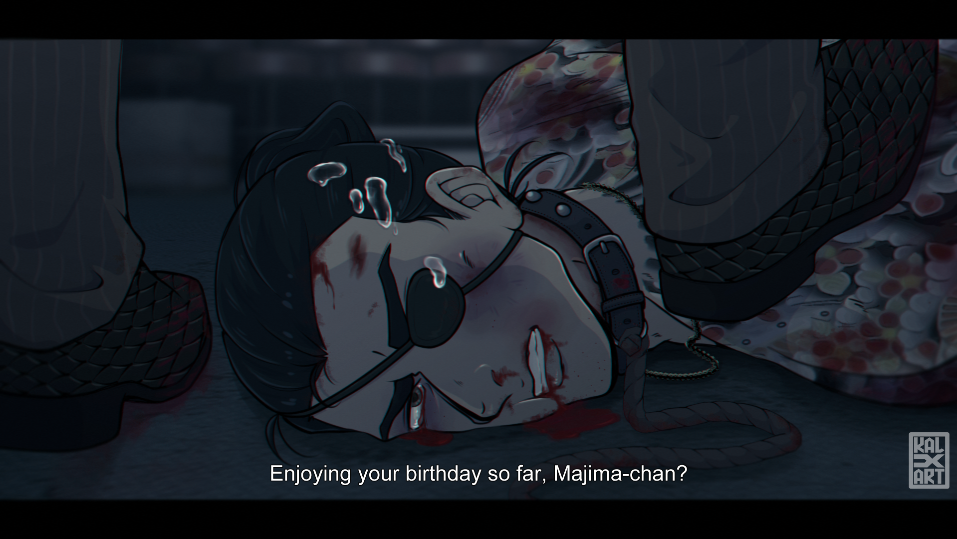 SagaMaji Majima Birthday Variant